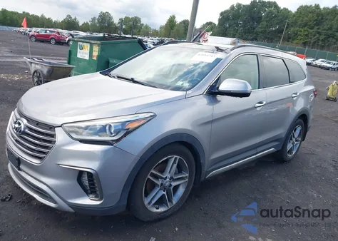 2017 Hyundai Santa Fe Limited Ultimate from USA, damaged, VIN KM8SR4HF3HU244594